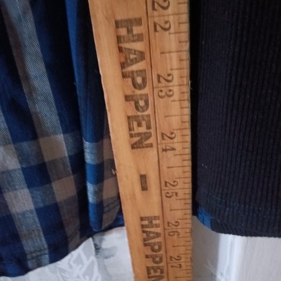 Harley-Davidson's 115th Anniversary Blue Plaid Women's Short-Sleeve Shirt XL NWT - Picture 9 of 9